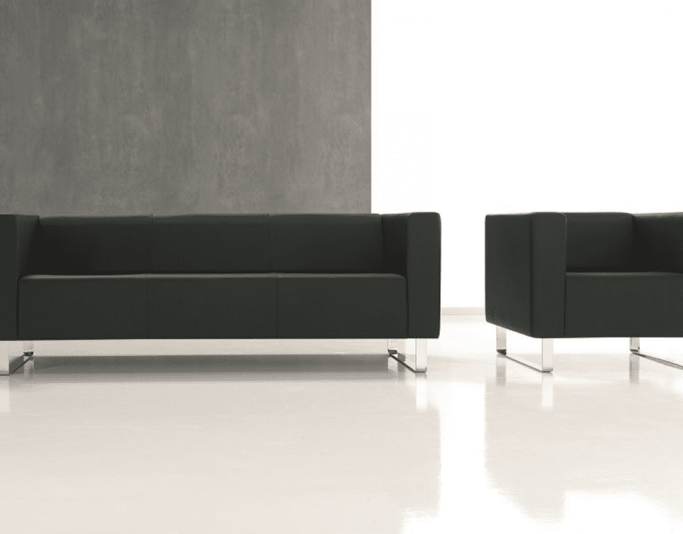 SILLON AVALON DE INCLASS DE UNA PLAZA, DOS O TRES PLAZAS CON PATAS DE PLETINA DE ACERO TAPIZADO EN DIFERENTES ACABADOS